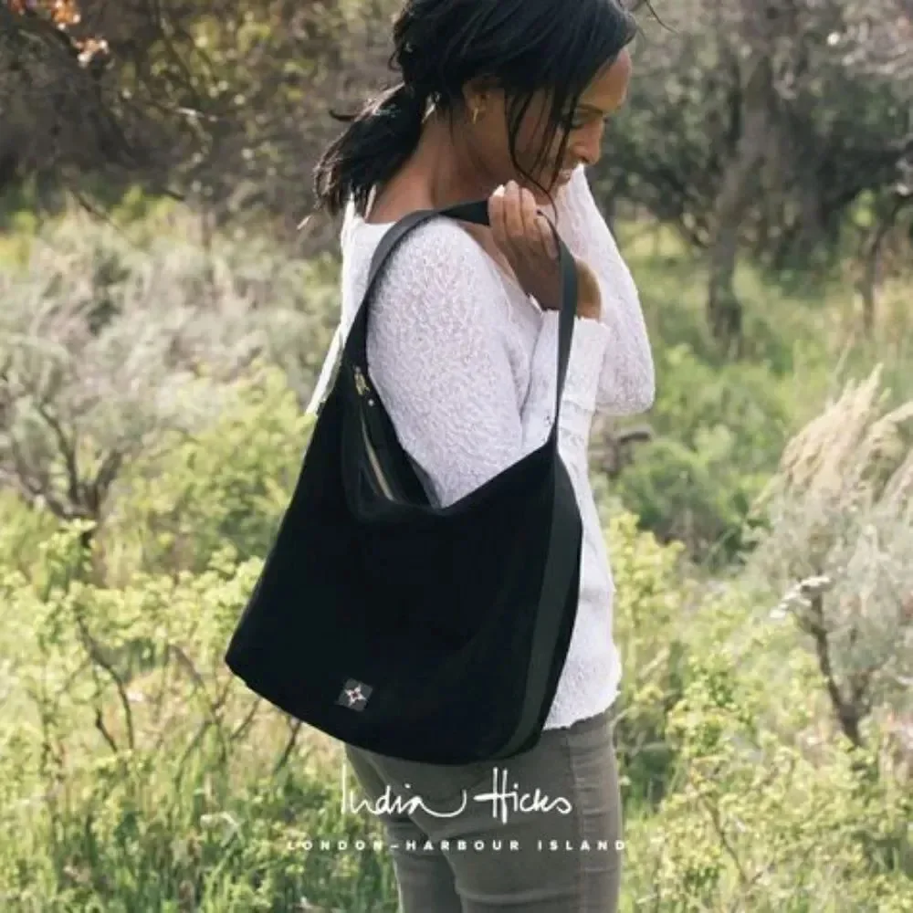 India Hicks Stallion Bag - Suede